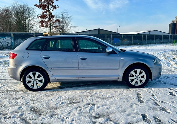 Audi A3 cena 13900 przebieg: 249000, rok produkcji 2005 z Wrocław małe 497